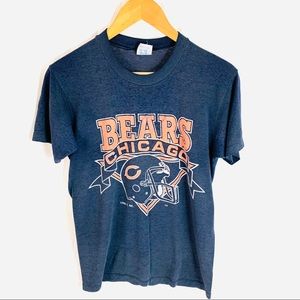Logo 7 Chicago Bears NFL Vintage M T shirt thin